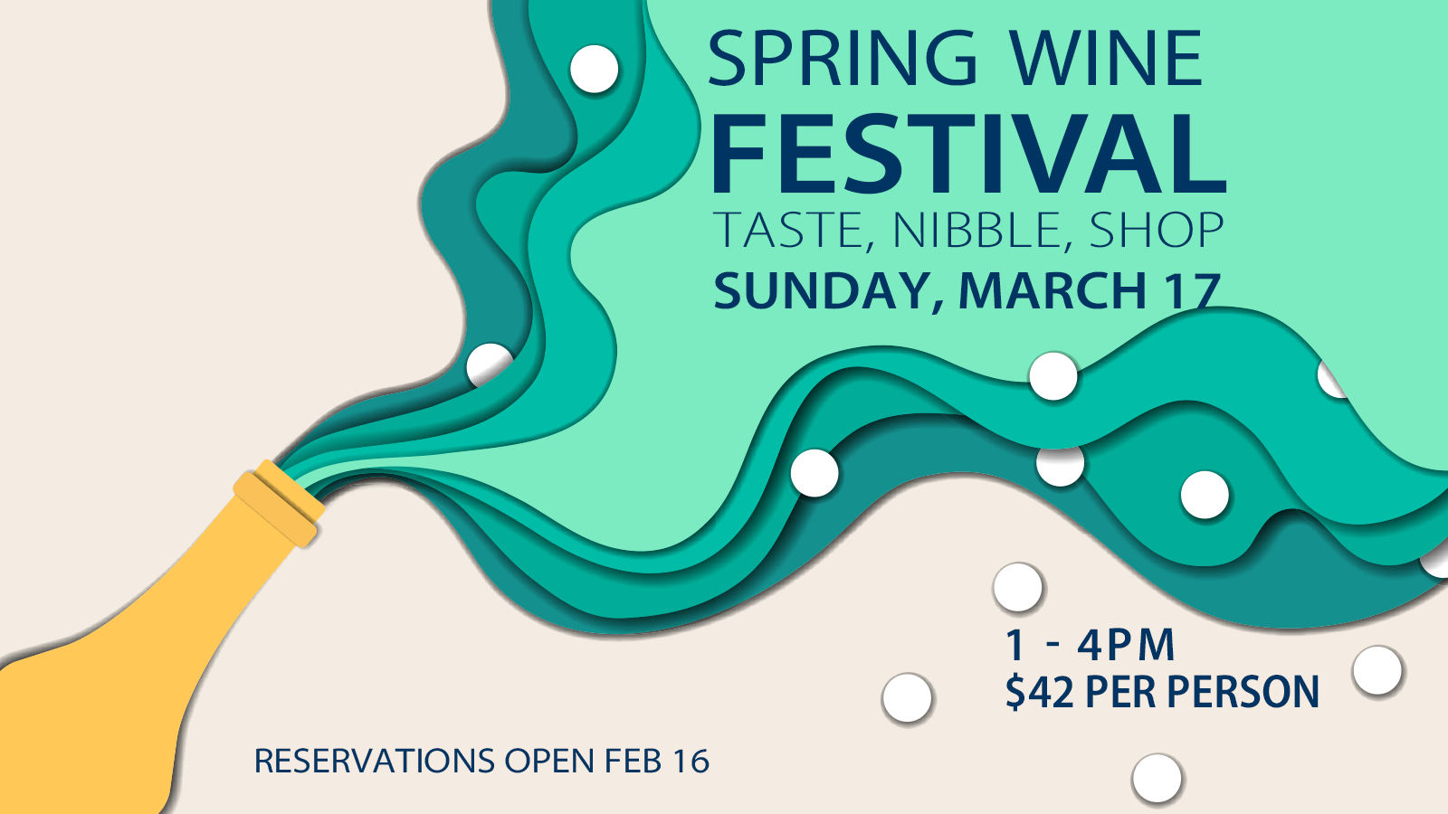 Spring Wine Festival 3/17/2024 Willow Oaks Country Club